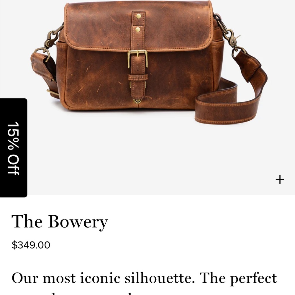 The Bowery Classic Tan Leather Messenger Bag